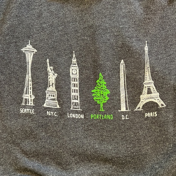 Portland Sweatshirt and t-shirt - XS Grey - Picture 5 of 8